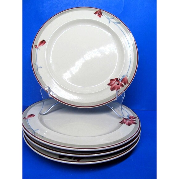 Epoch Essence Stoneware Bolero  7 5/8" Salad Plates Bundle of 4 - Picture 8 of 8